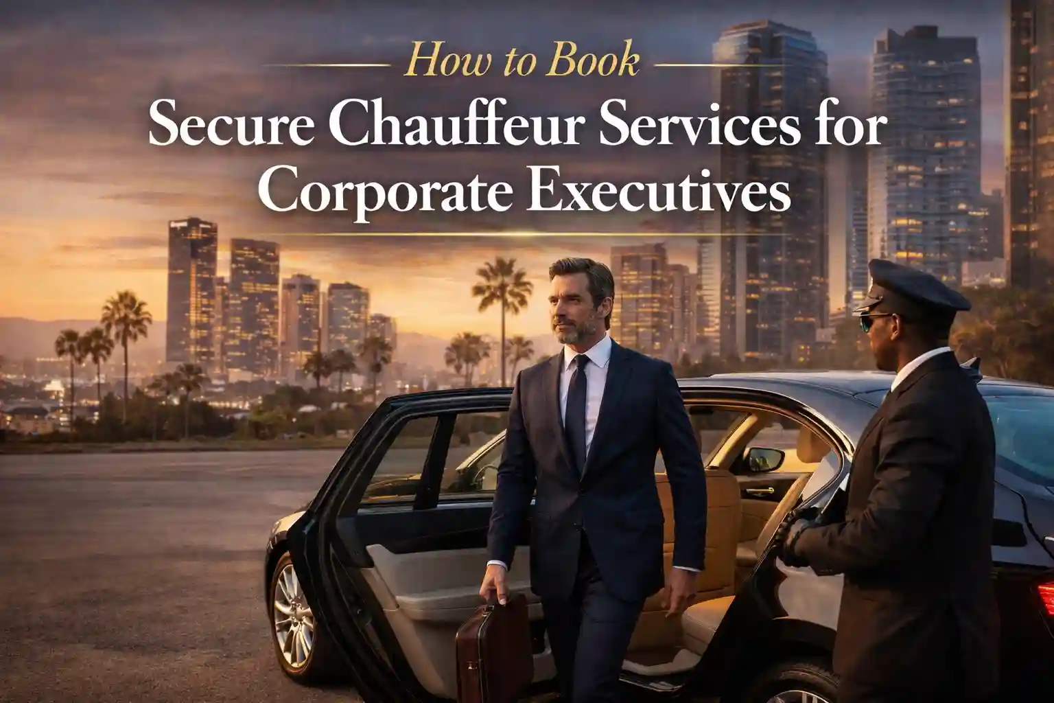 Chauffeur service for corporate leaders