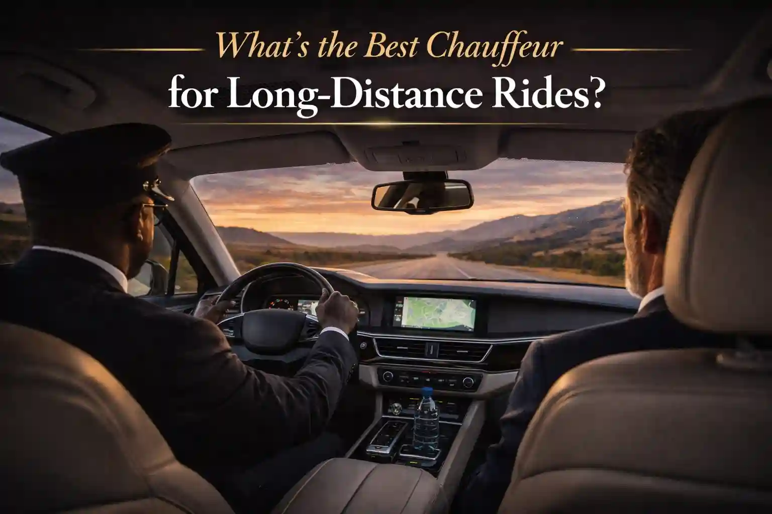 Luxury travel through scenic landscapes